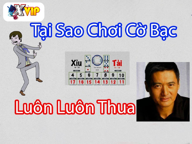 Tại sao chơi tài xỉu online toàn thua tại Xvip