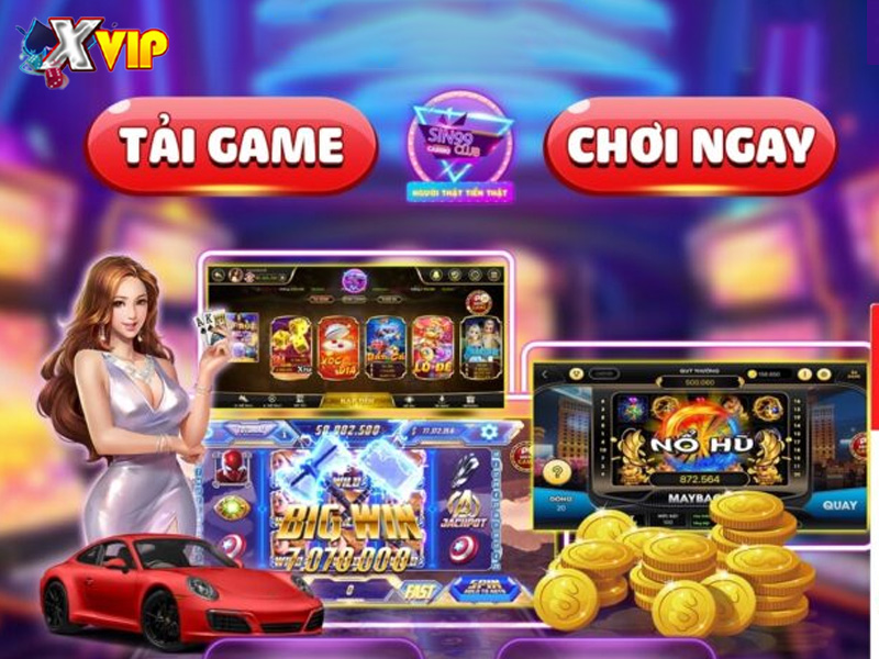 Sảnh game rút tiền mặt uy tín số 1 Sin99 Club