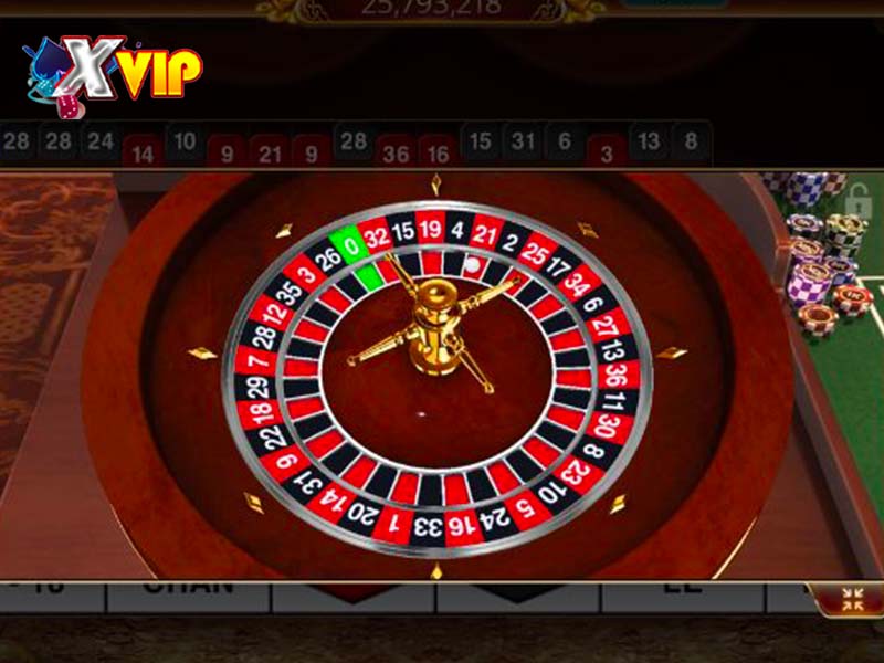 Giới thiệu chung về sảnh Roulette 3D Xvip