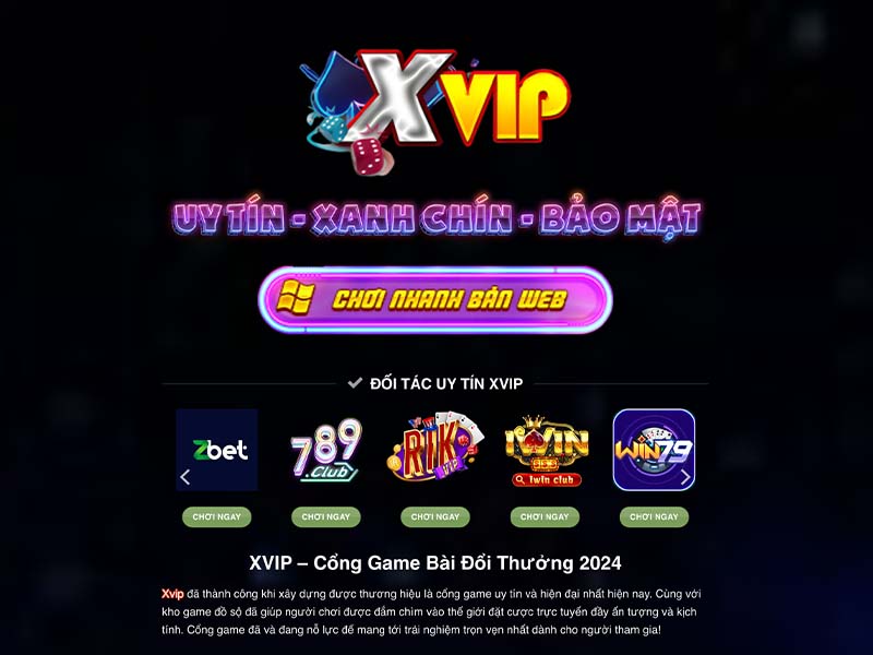 Sảnh cá cược Xvip