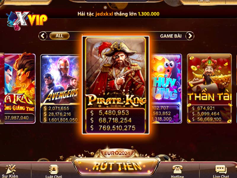 Giới thiệu về trò chơi Pirate King Xvip